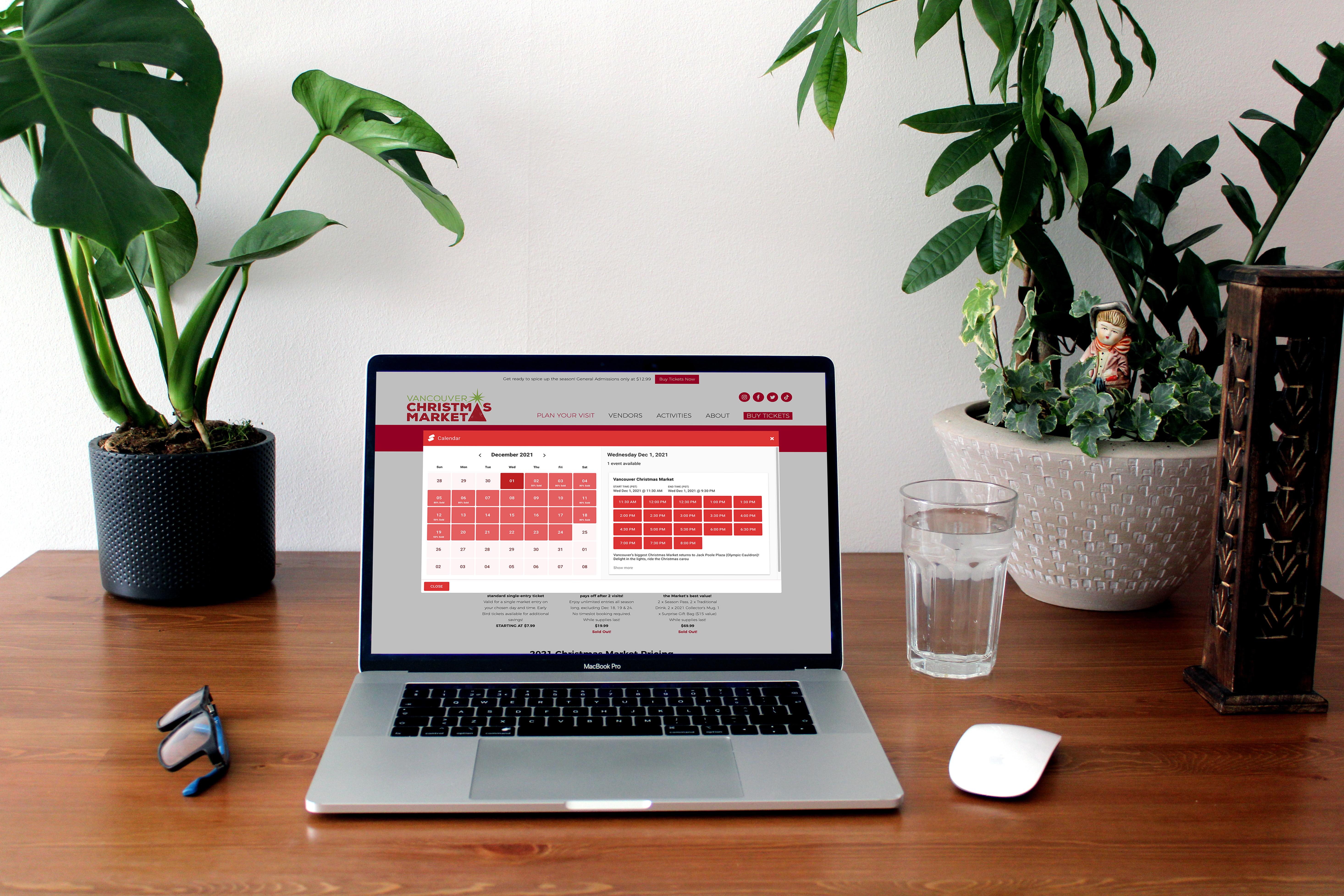 screenshot of Showpass