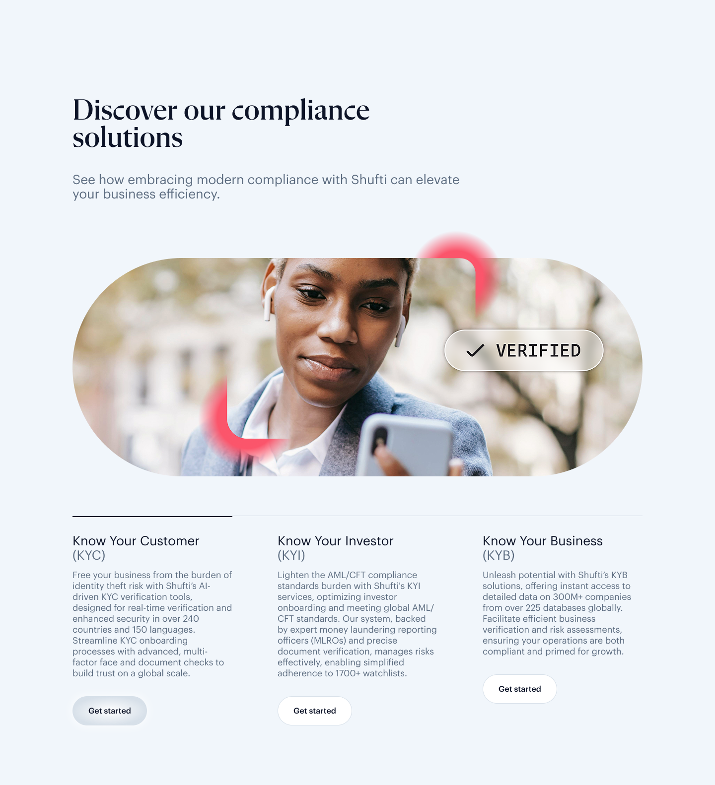 screenshot of Shufti