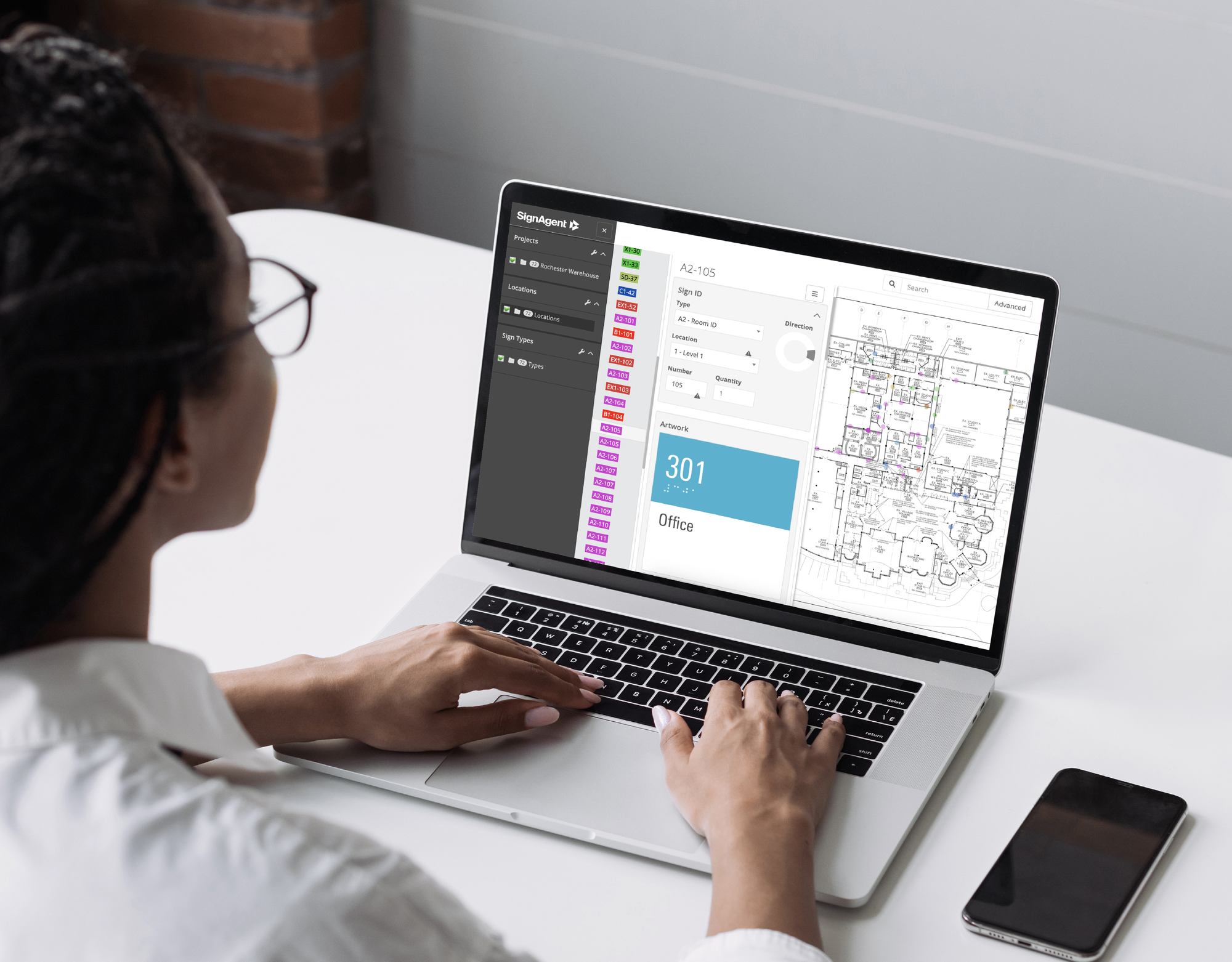 screenshot of SignAgent