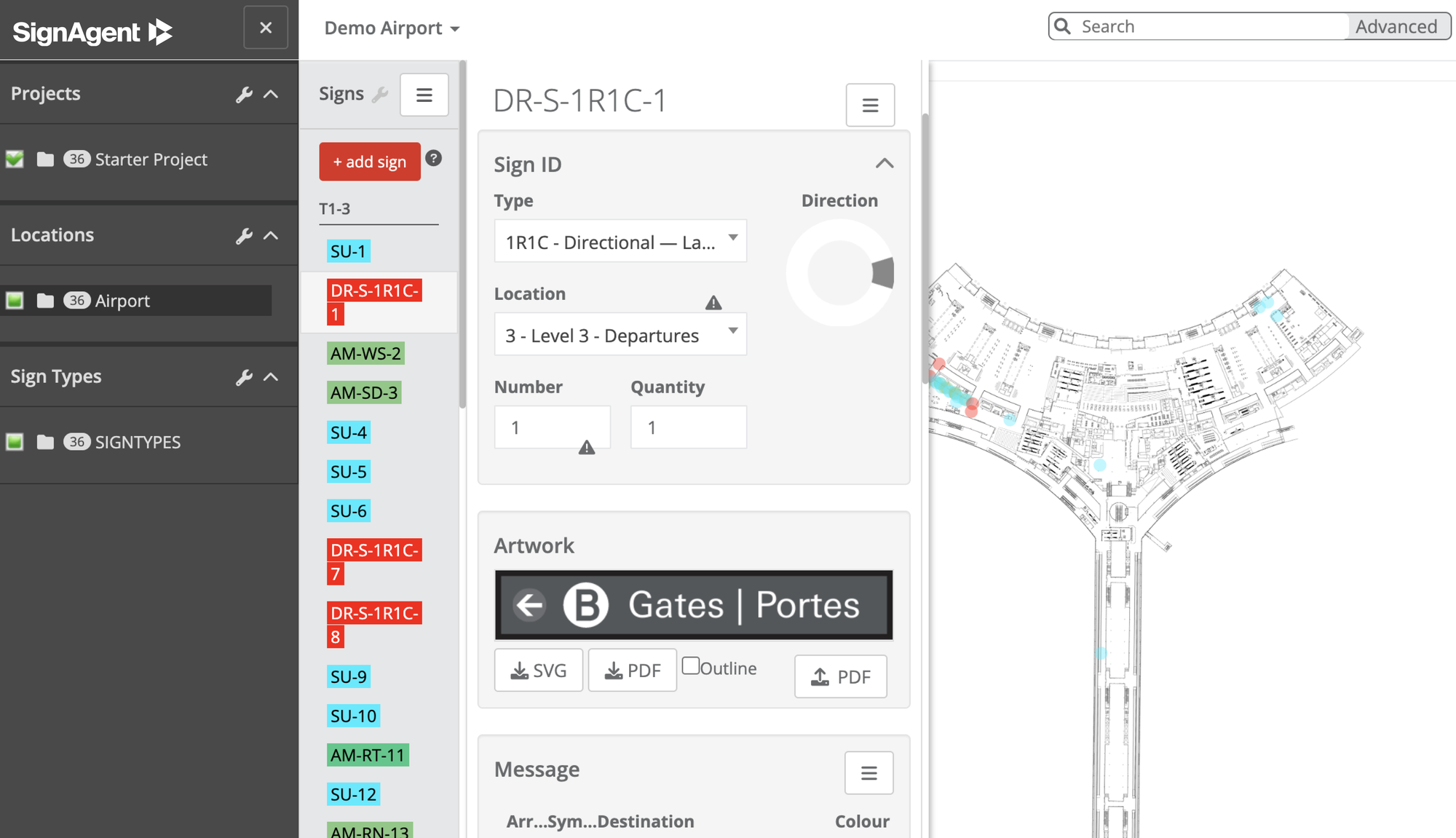 screenshot of SignAgent