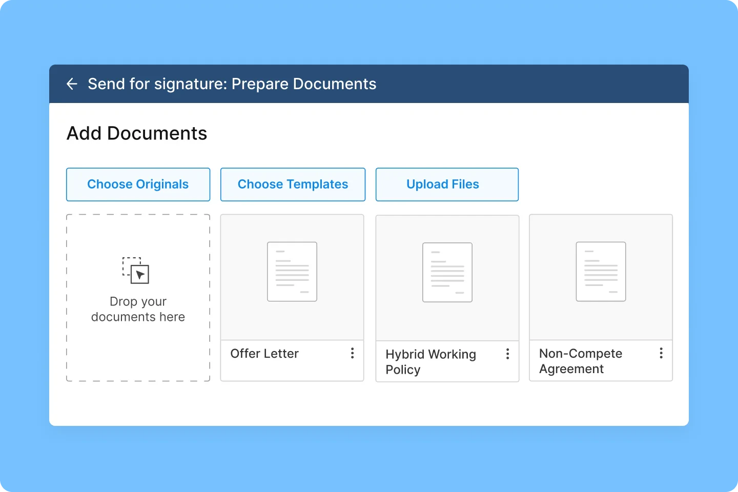 screenshot of Signeasy