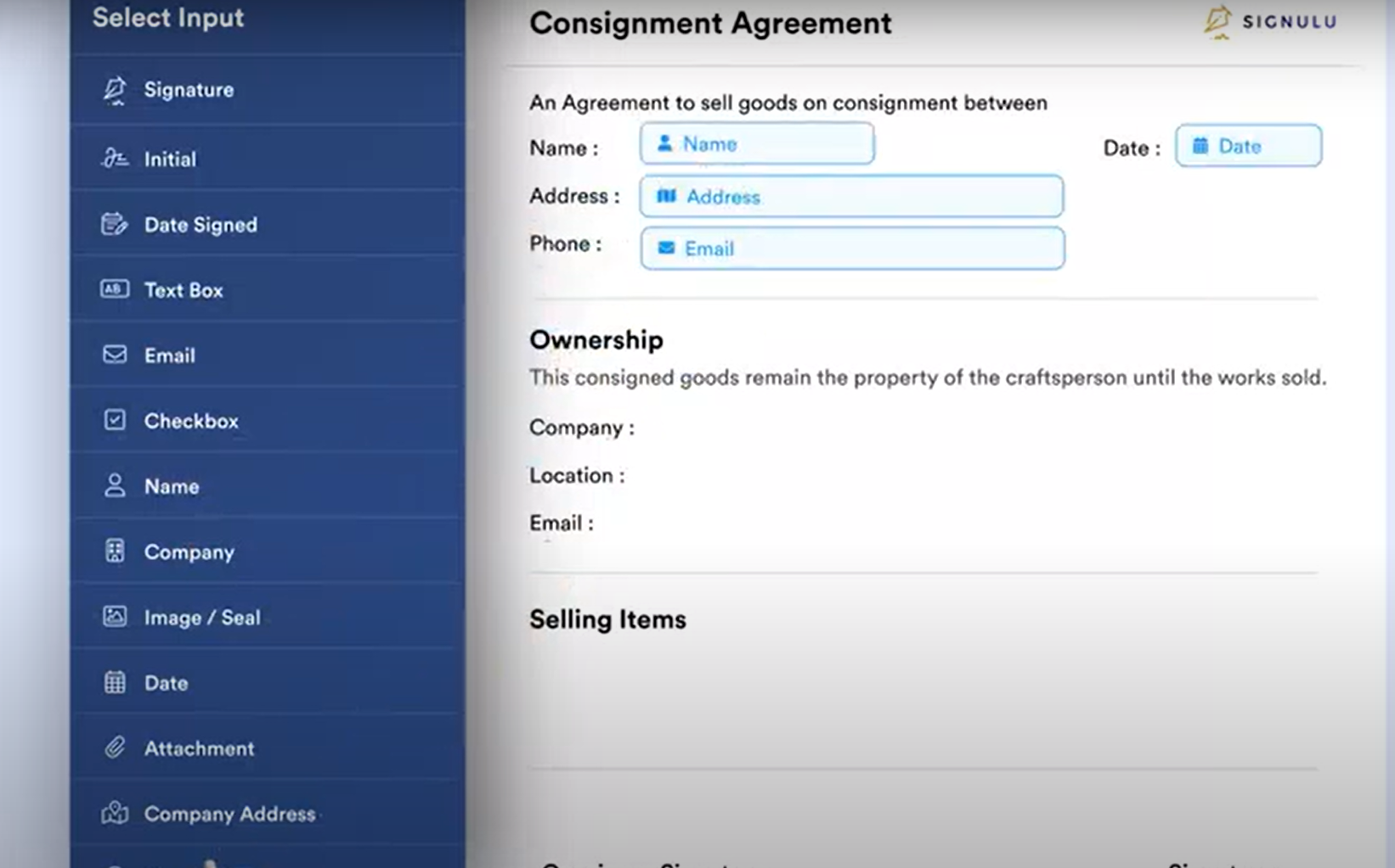screenshot of Signulu