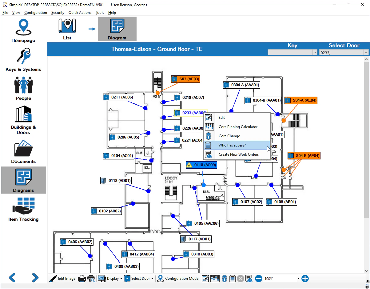 screenshot of SimpleK