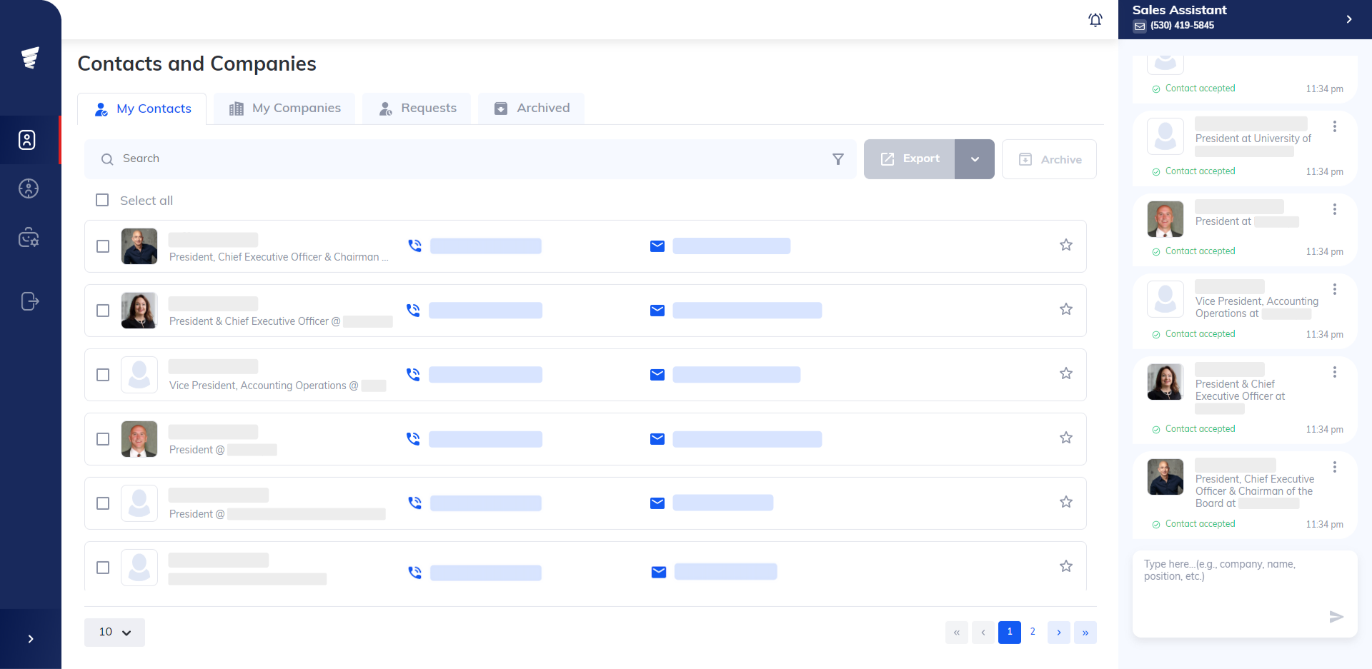screenshot of SimpleSell
