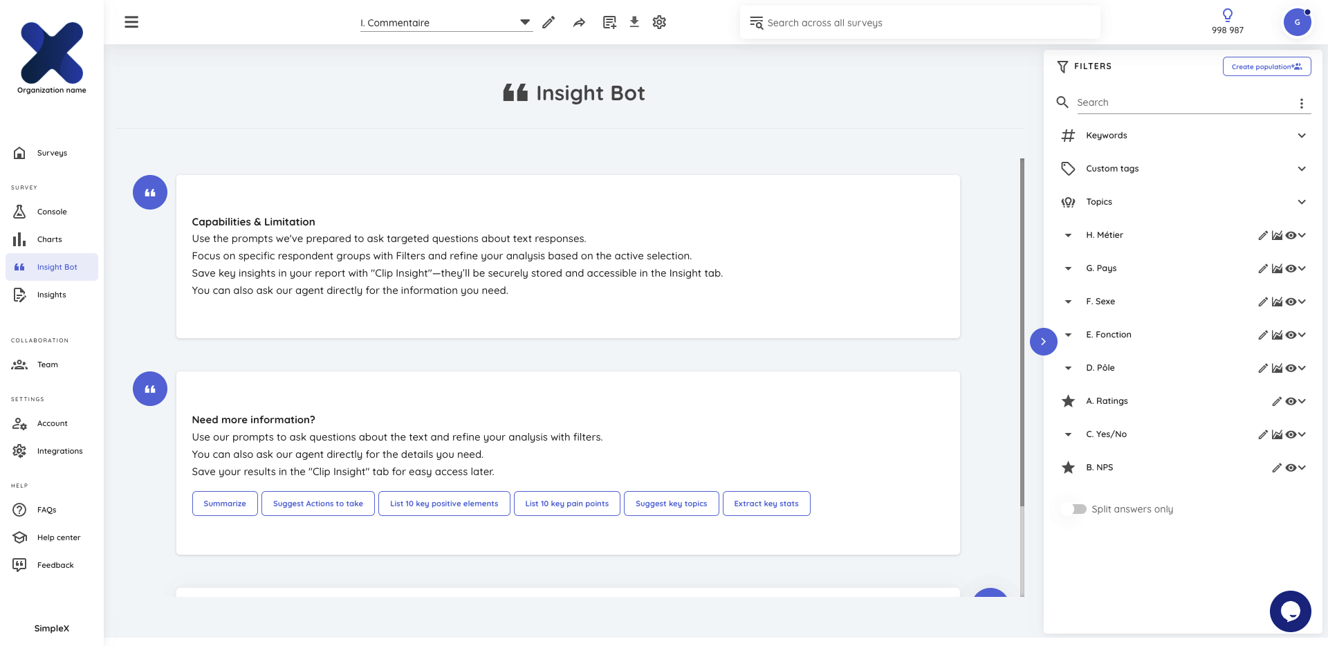 screenshot of SimpleX
