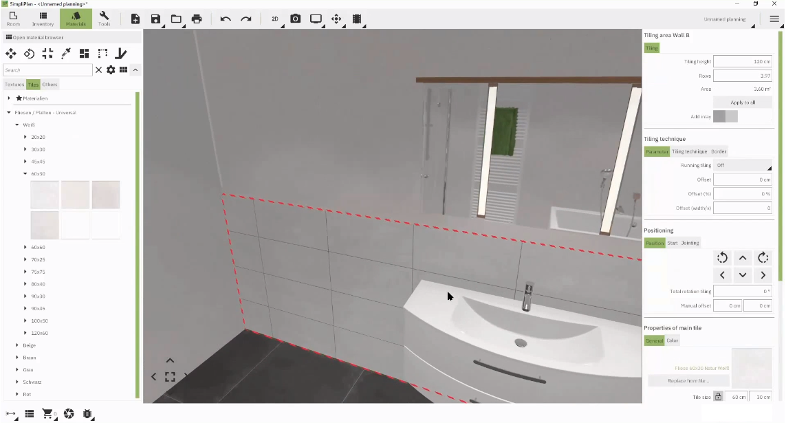 screenshot of SimpliPlan