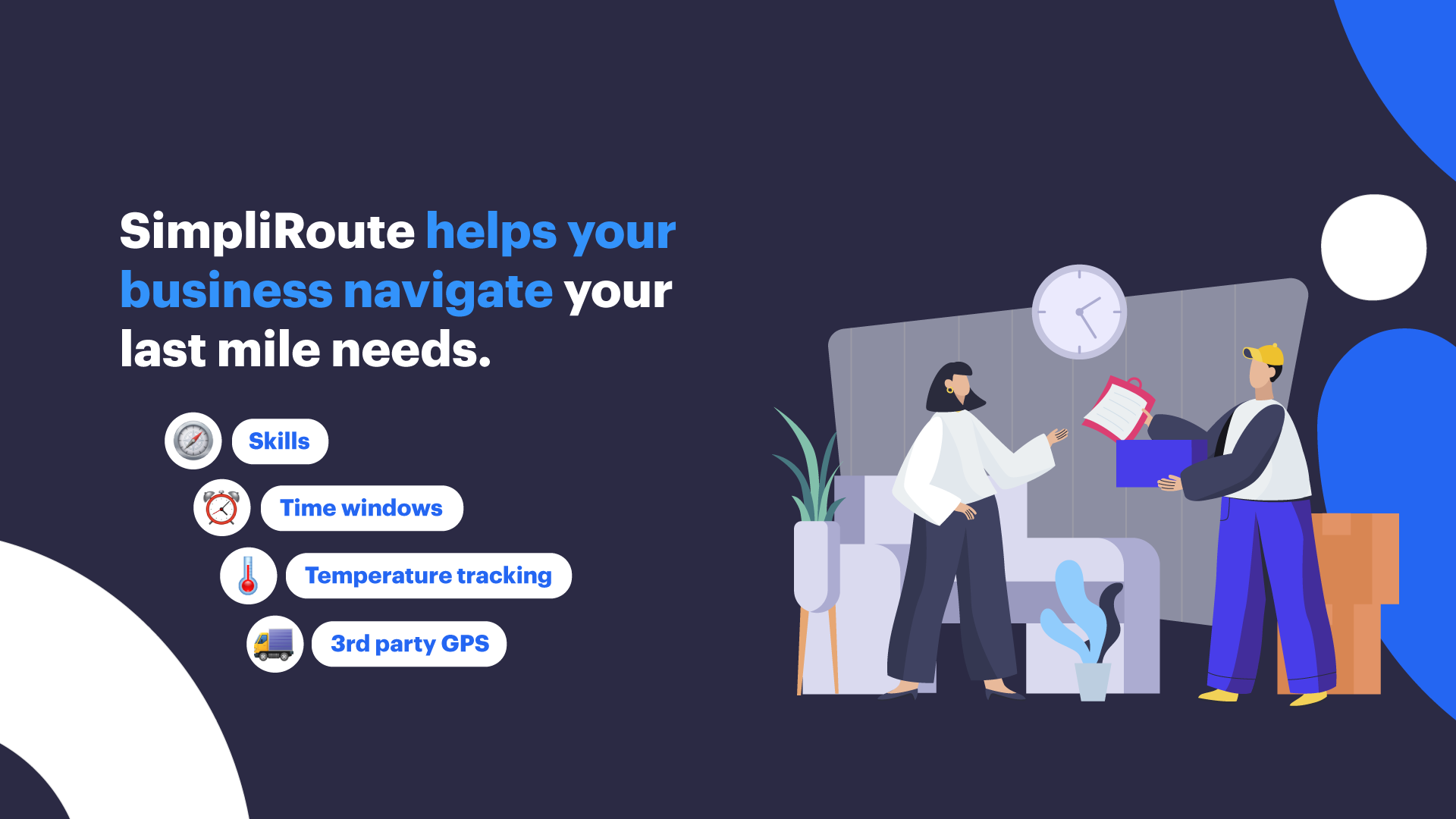 screenshot of SimpliRoute