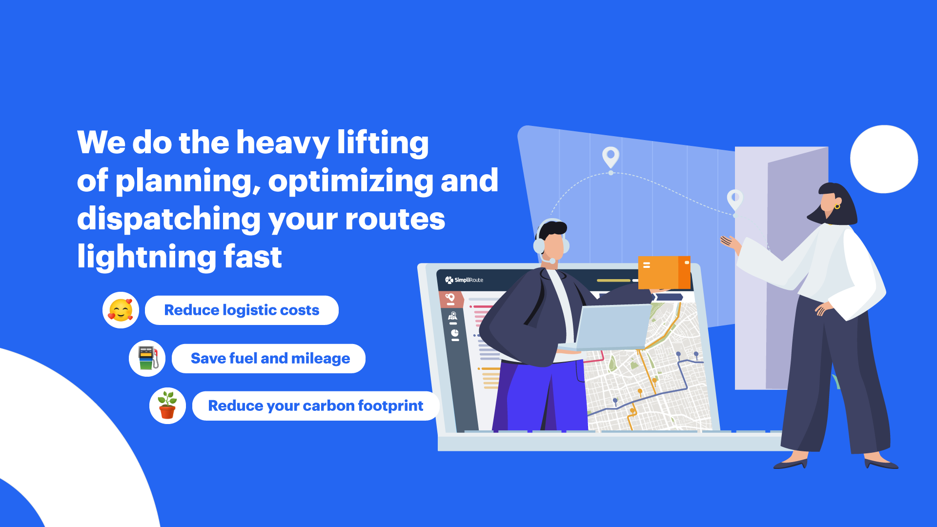 screenshot of SimpliRoute