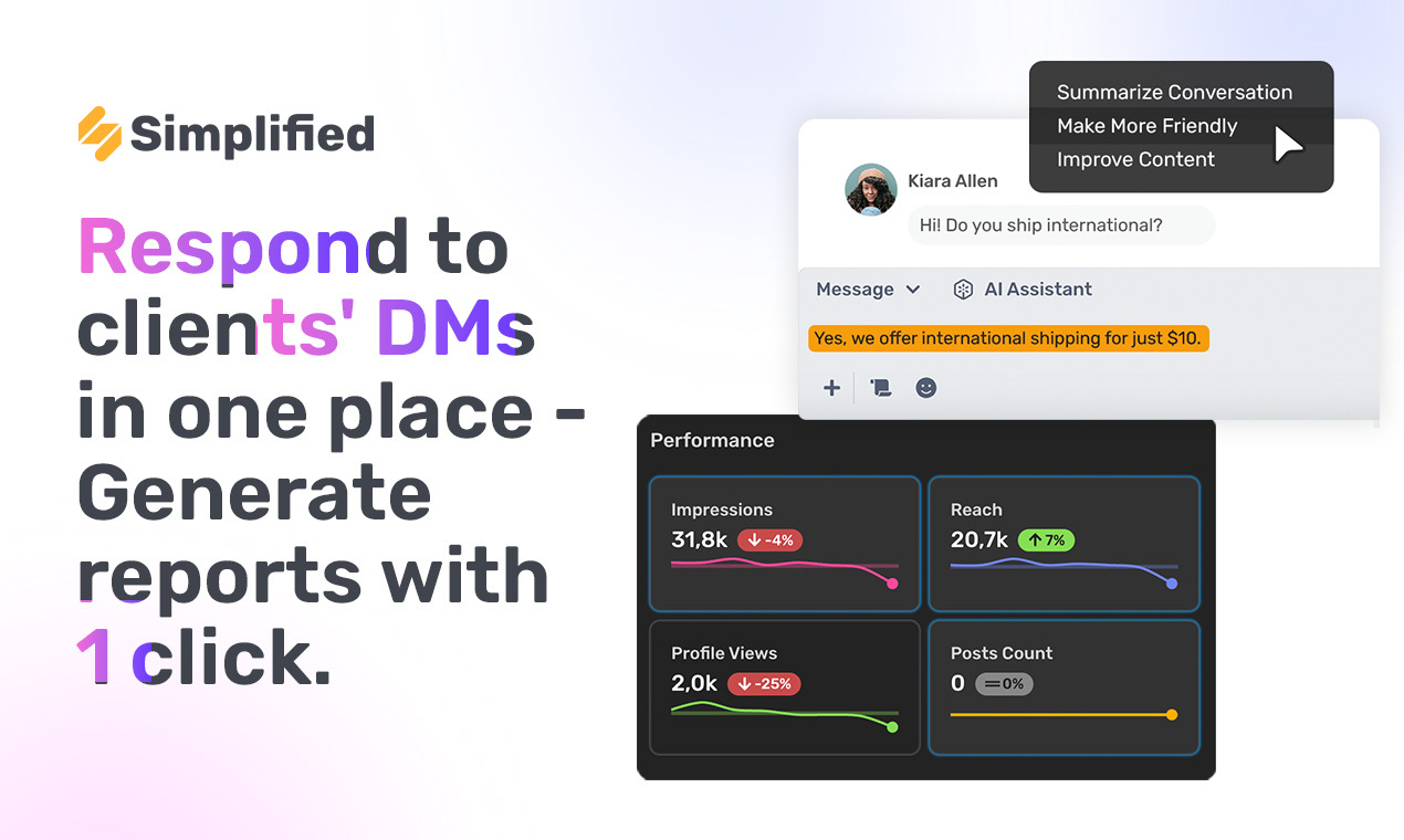 screenshot of Simplified