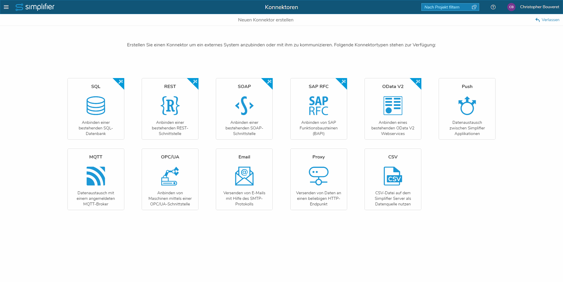 screenshot of Simplifier