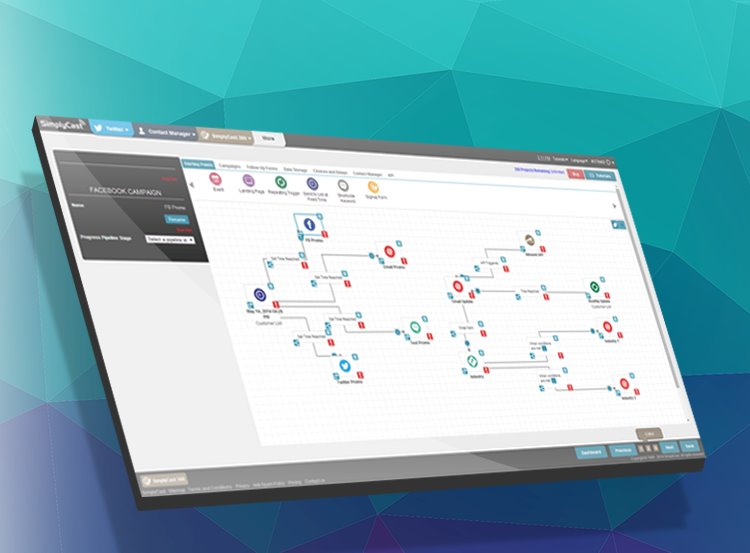 screenshot of SimplyCast