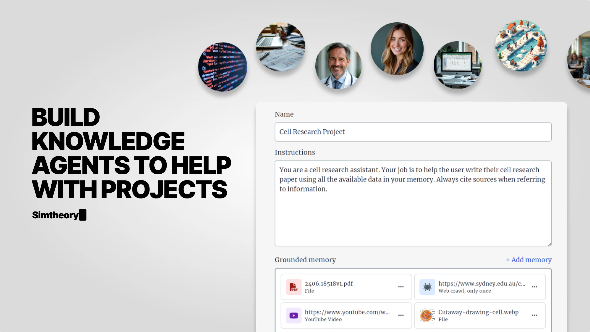 screenshot of Simtheory