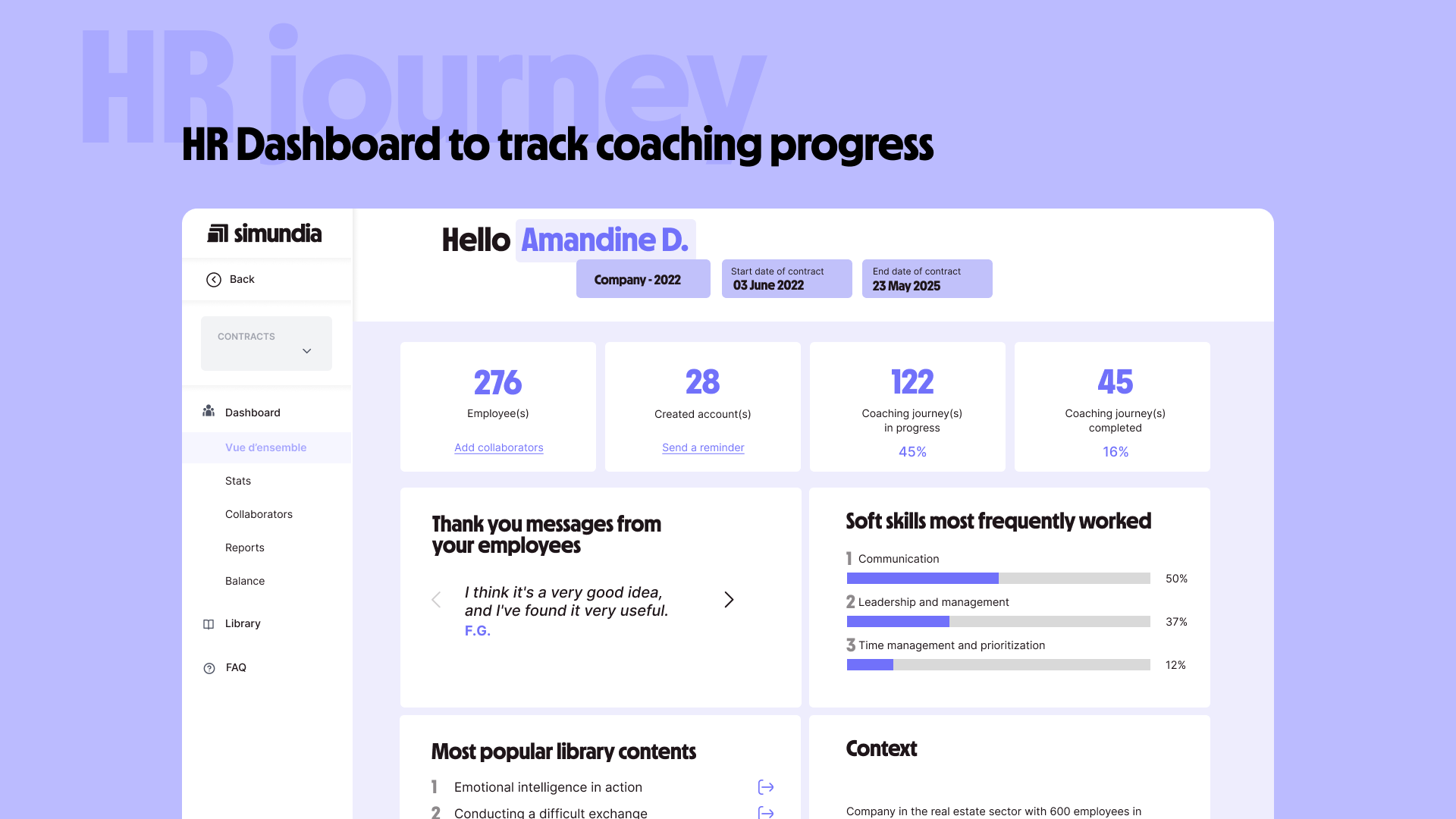 screenshot of Simundia