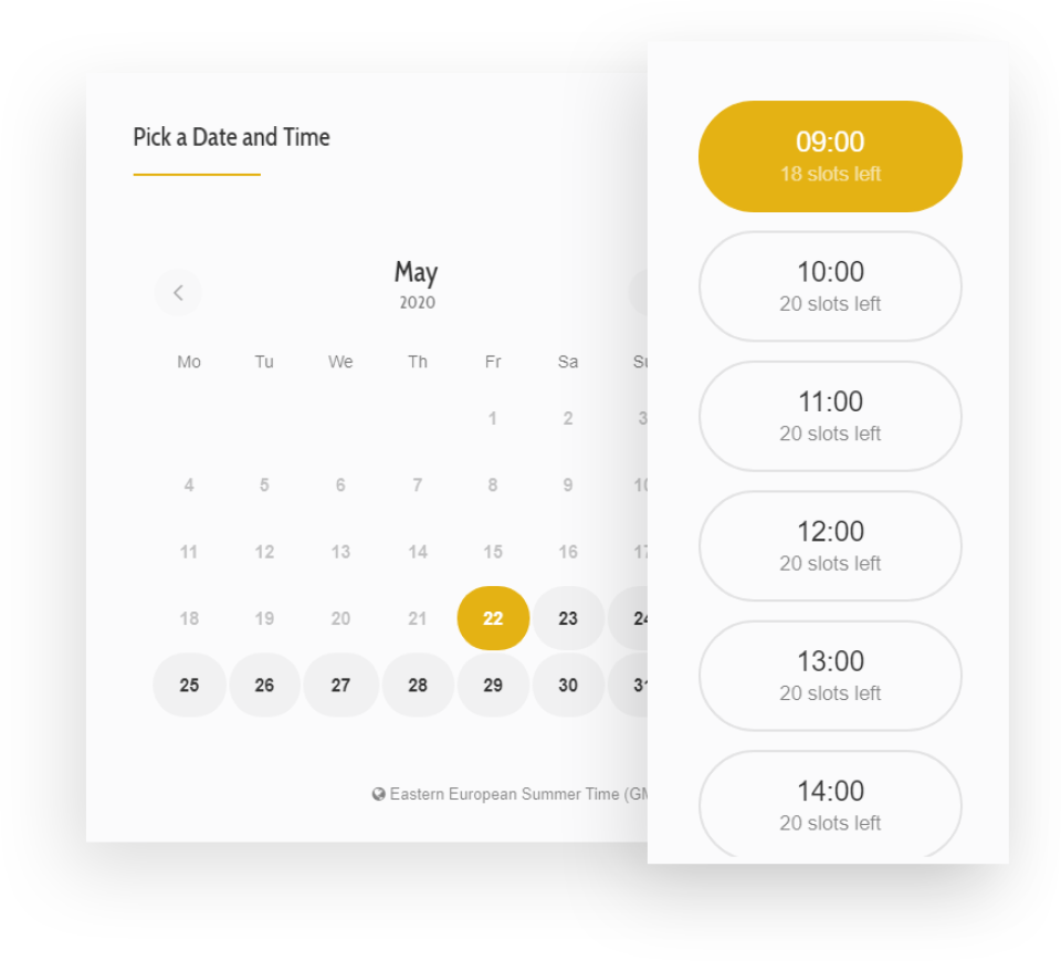 screenshot of Simvoly