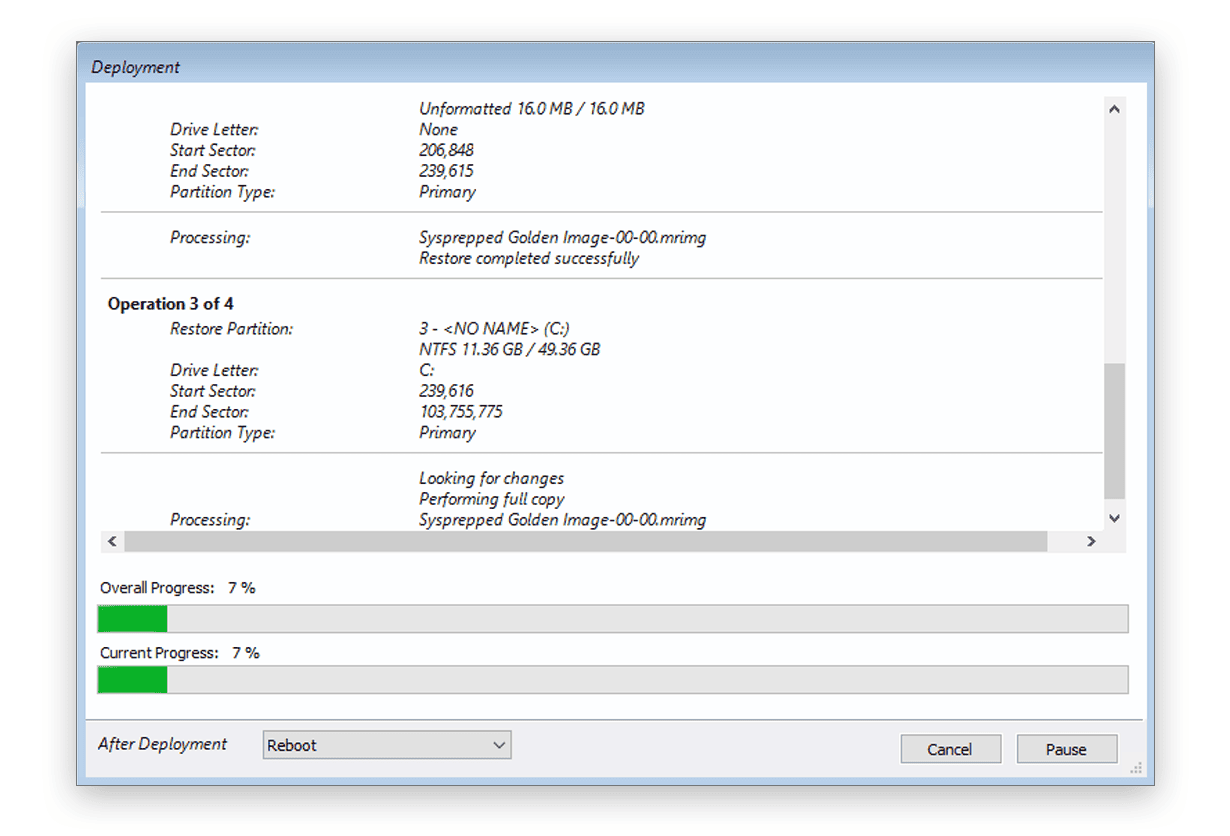 screenshot of SiteDeploy