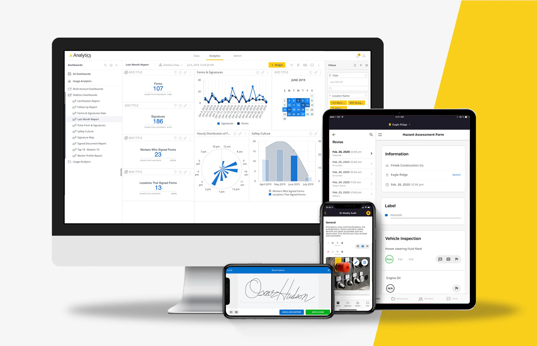screenshot of SiteDocs