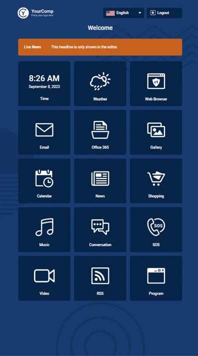 screenshot of SiteKiosk