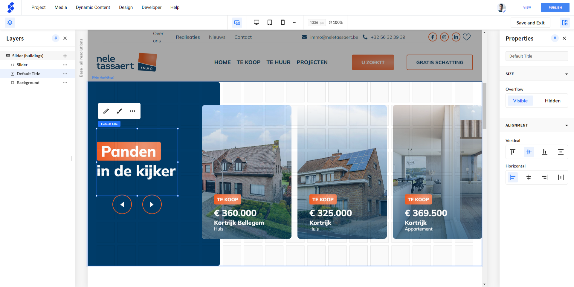 screenshot of SiteManager