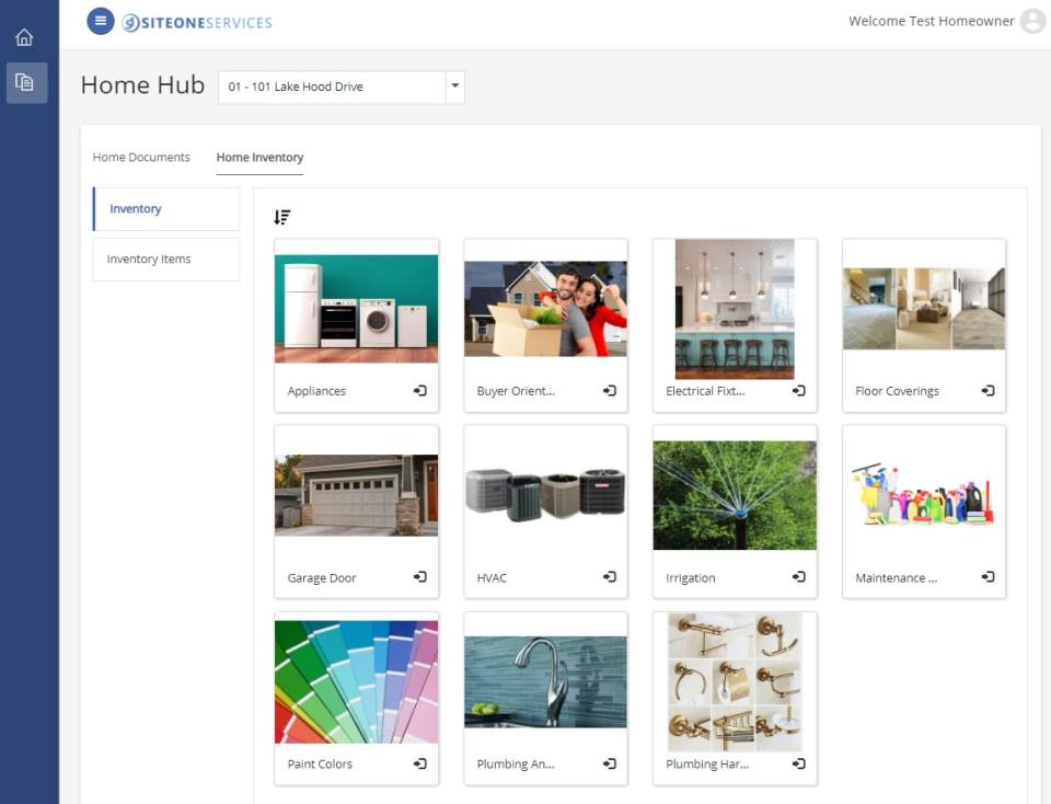 screenshot of SiteOne