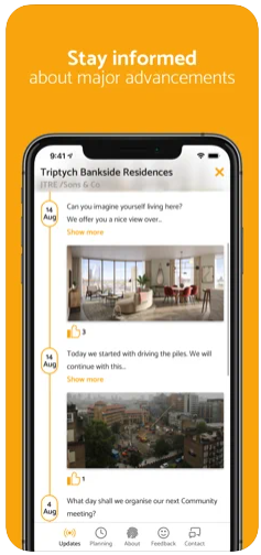 screenshot of SitePodium