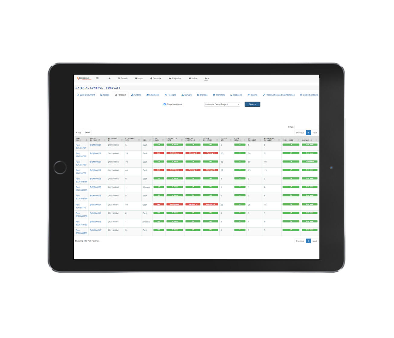 screenshot of SiteSense