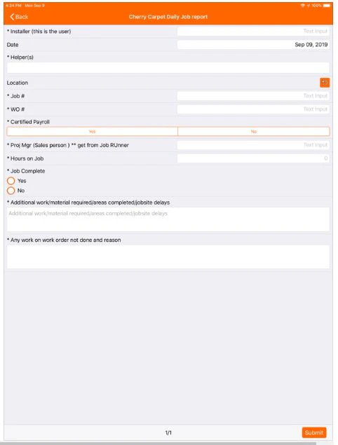 screenshot of Sitefotos