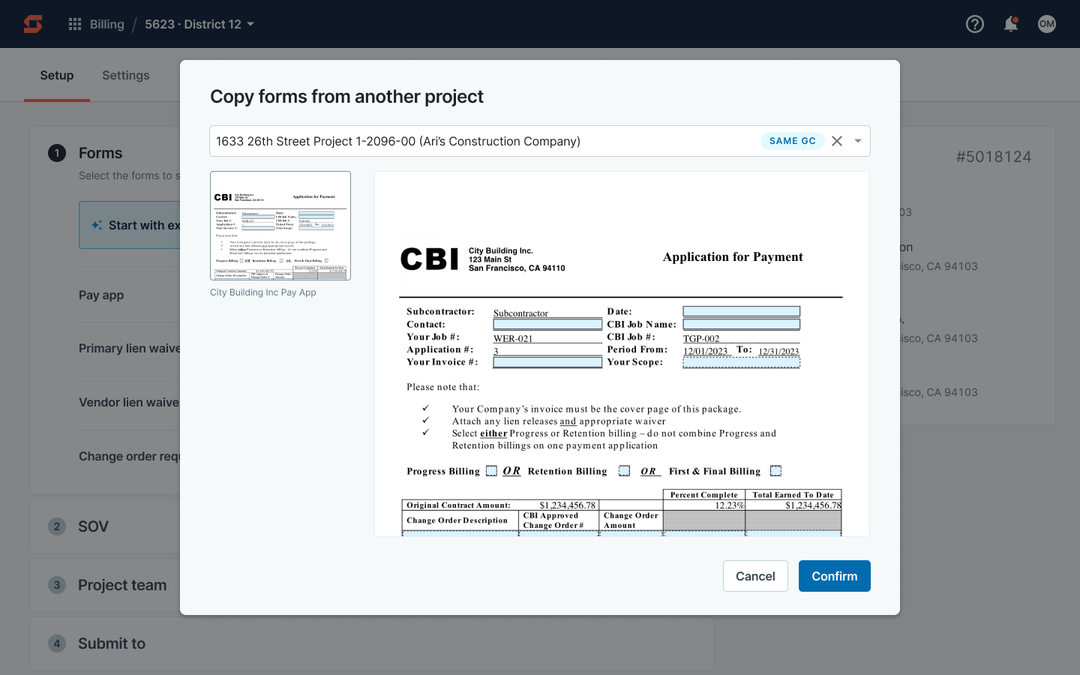screenshot of Siteline