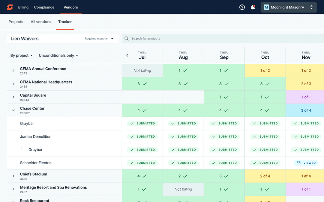 screenshot of Siteline