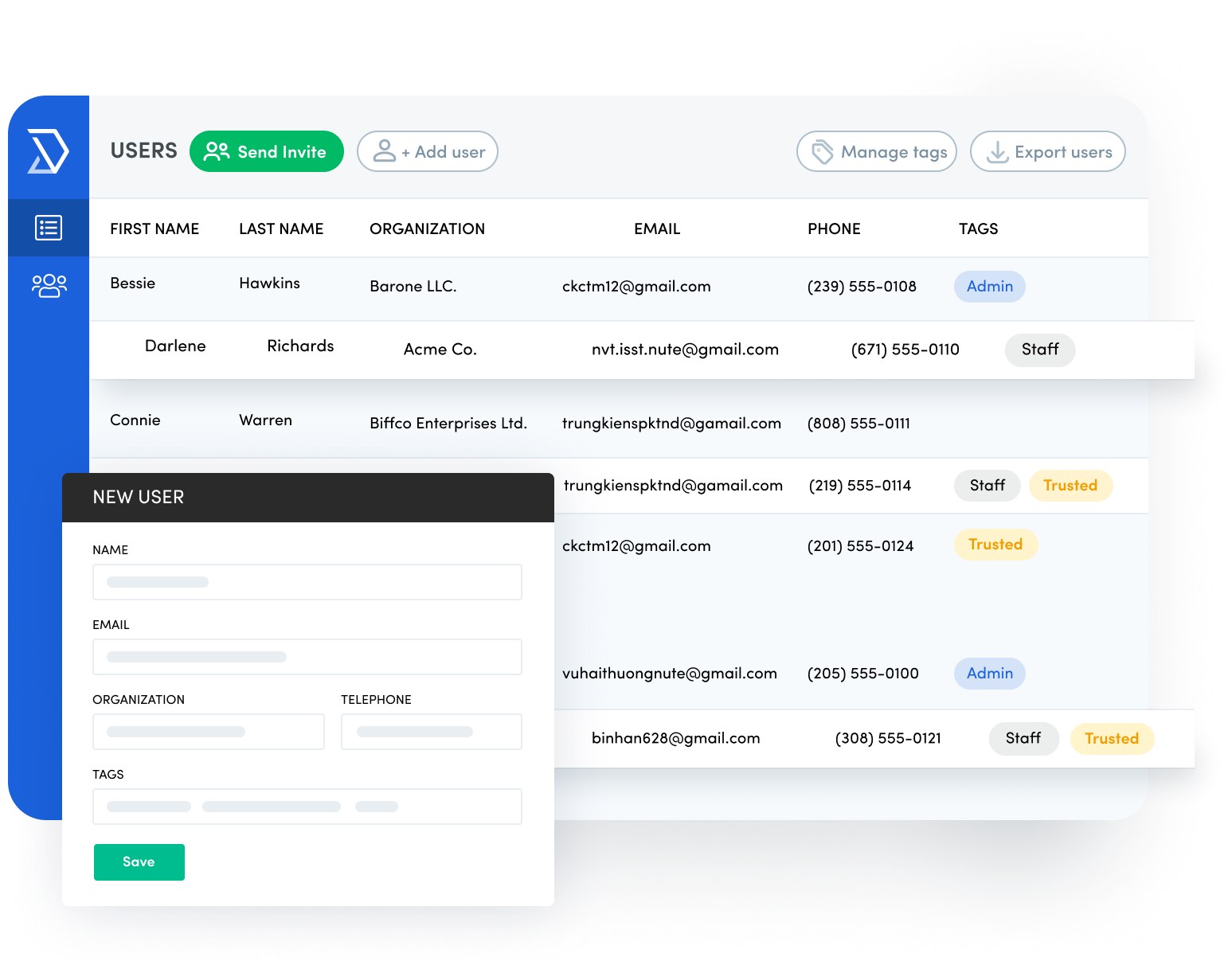 screenshot of Skedda