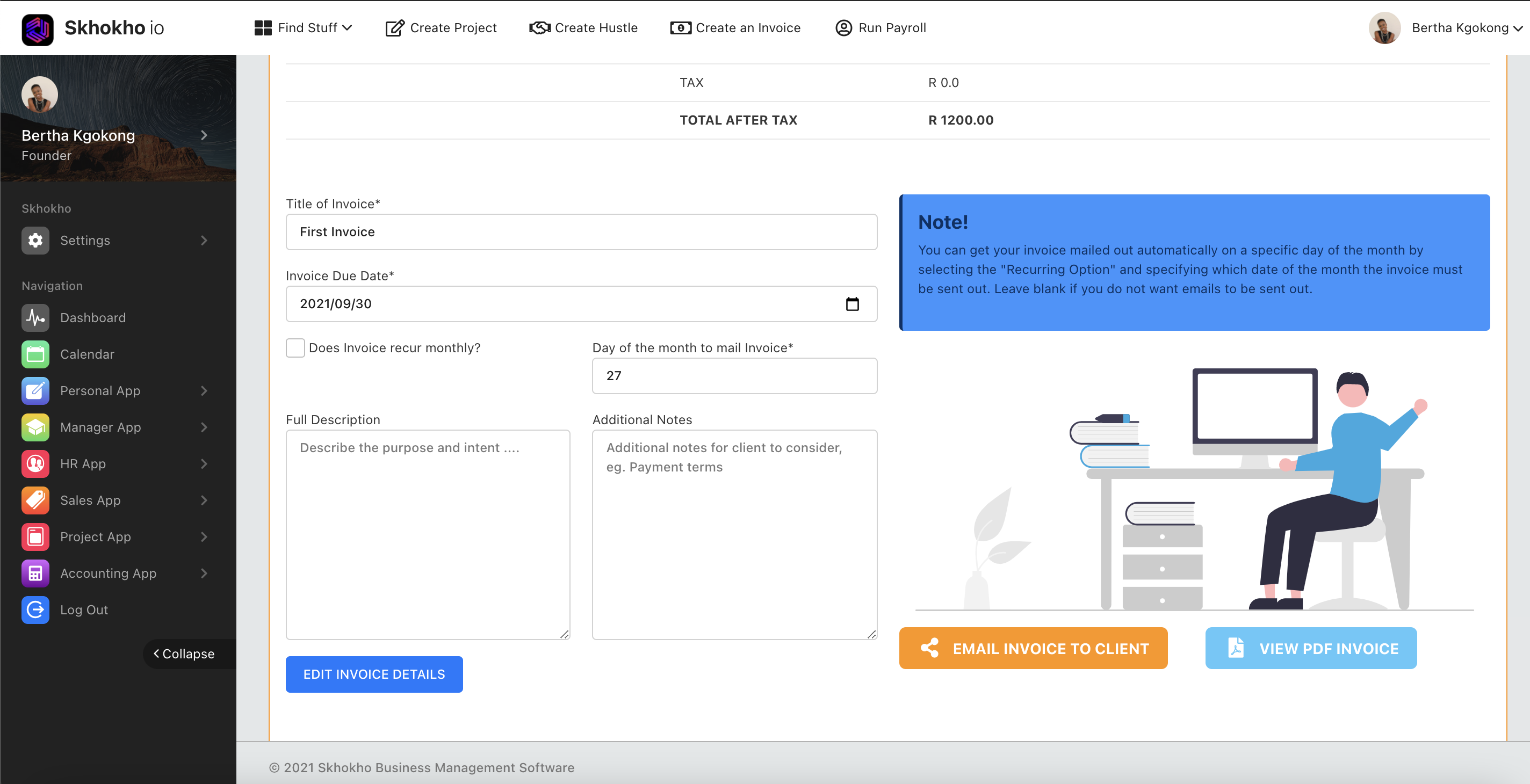 screenshot of Skhokho