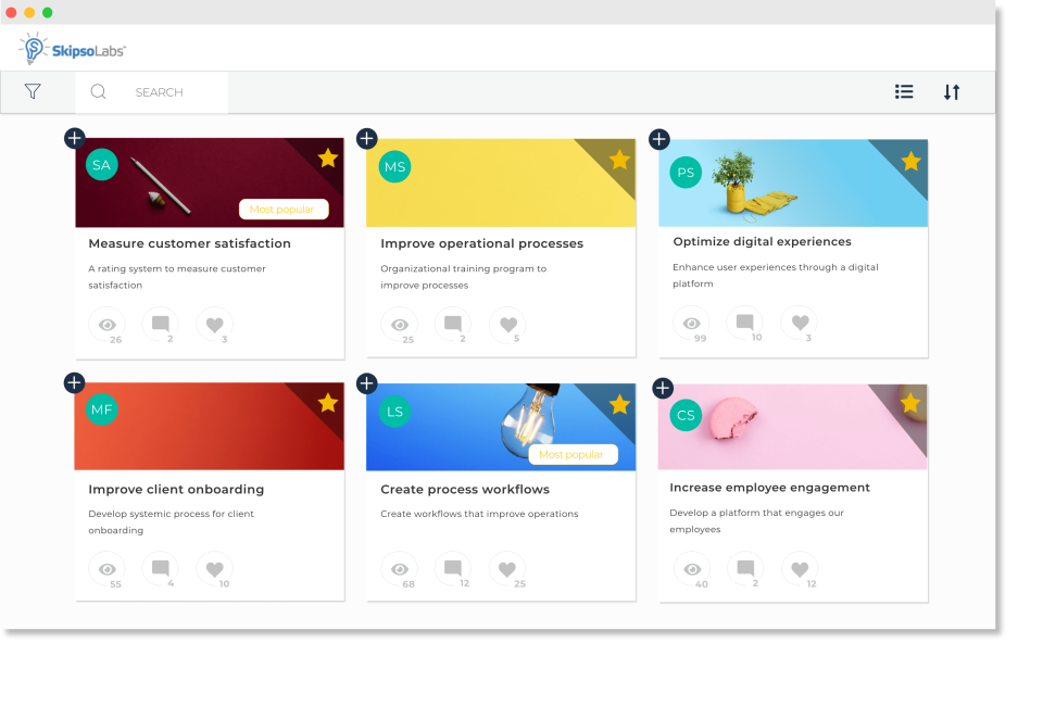 screenshot of Skipso