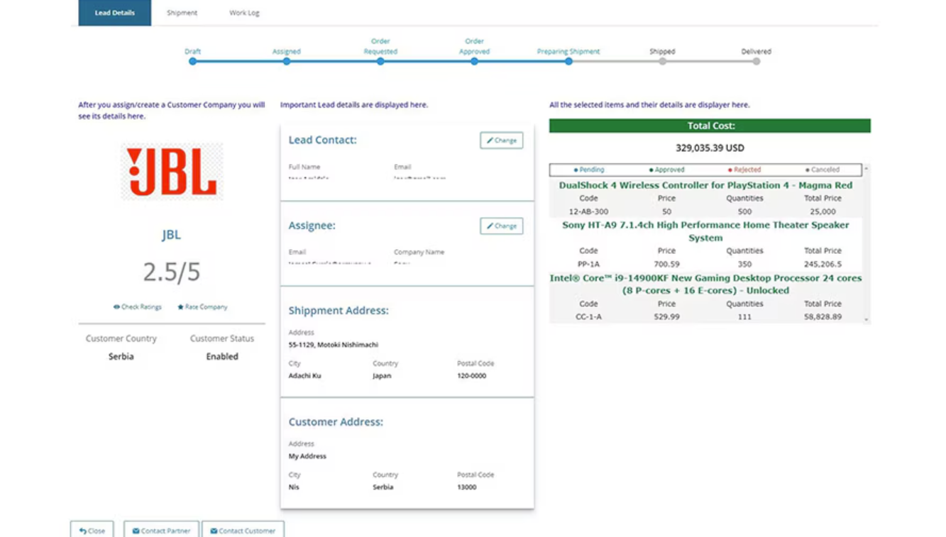 screenshot of SkoopFlow