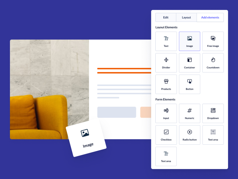 screenshot of Sleeknote