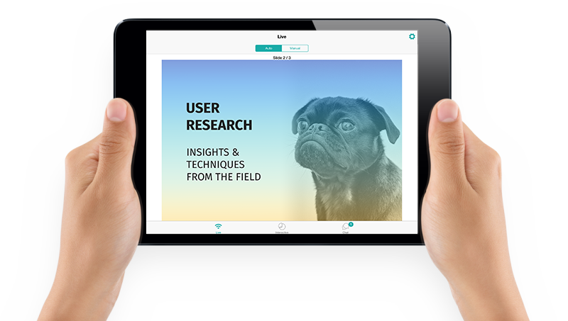 screenshot of SlideDog