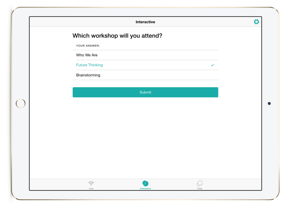 screenshot of SlideDog