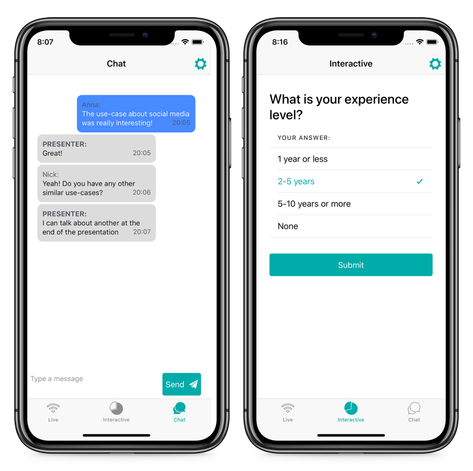 screenshot of SlideDog