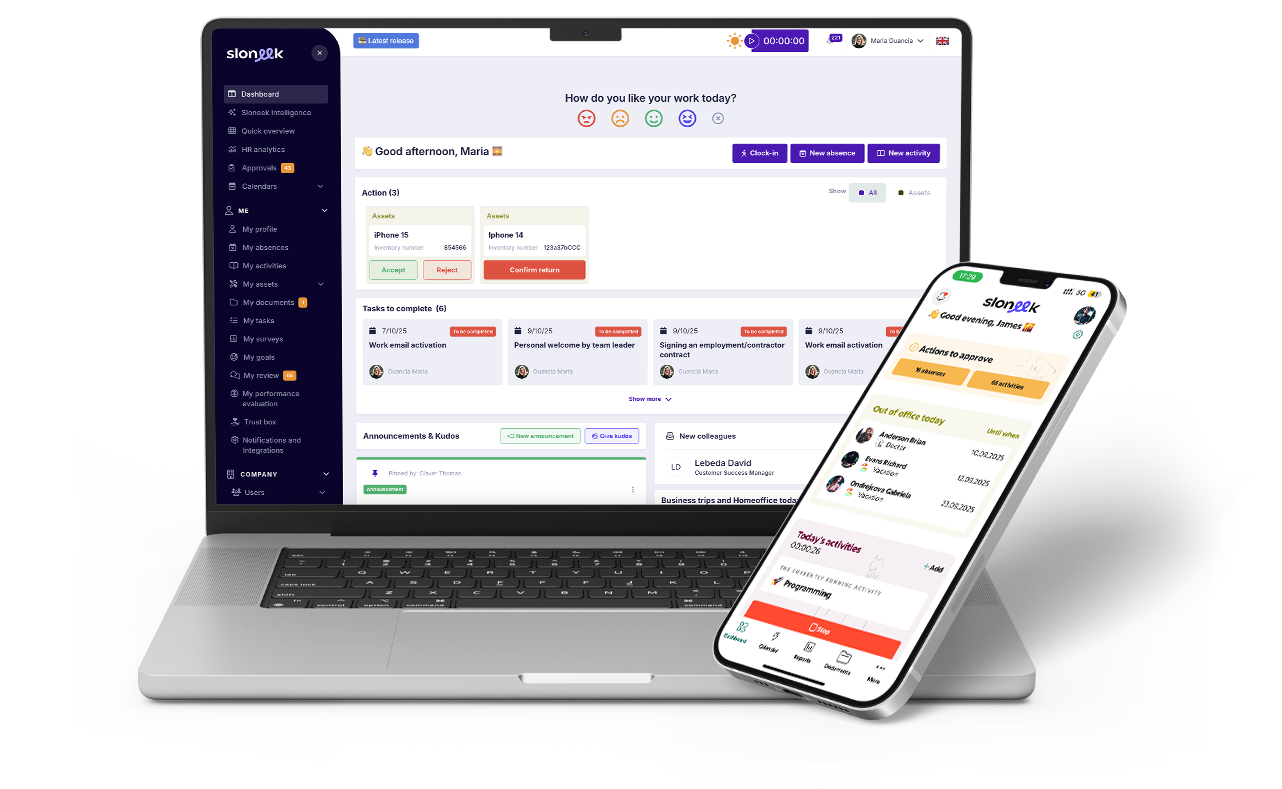 screenshot of Sloneek