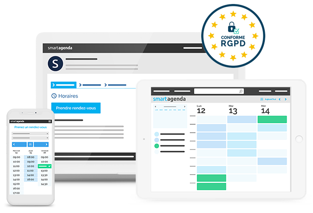 screenshot of SmartAgenda