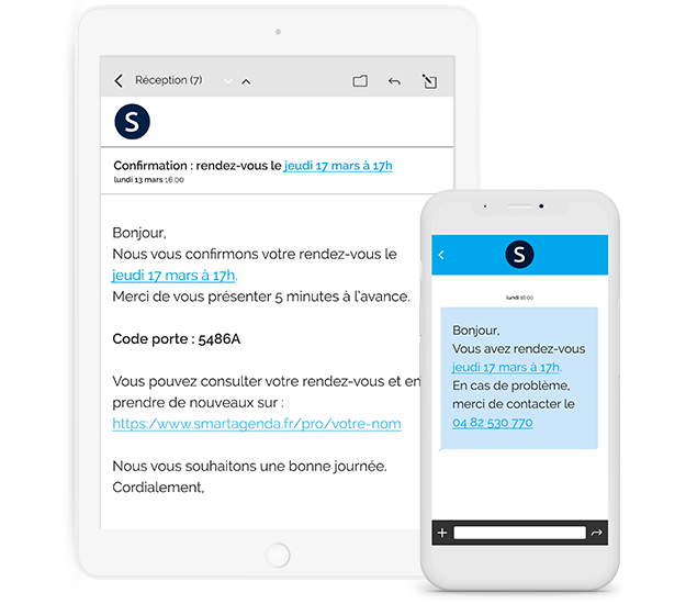 screenshot of SmartAgenda