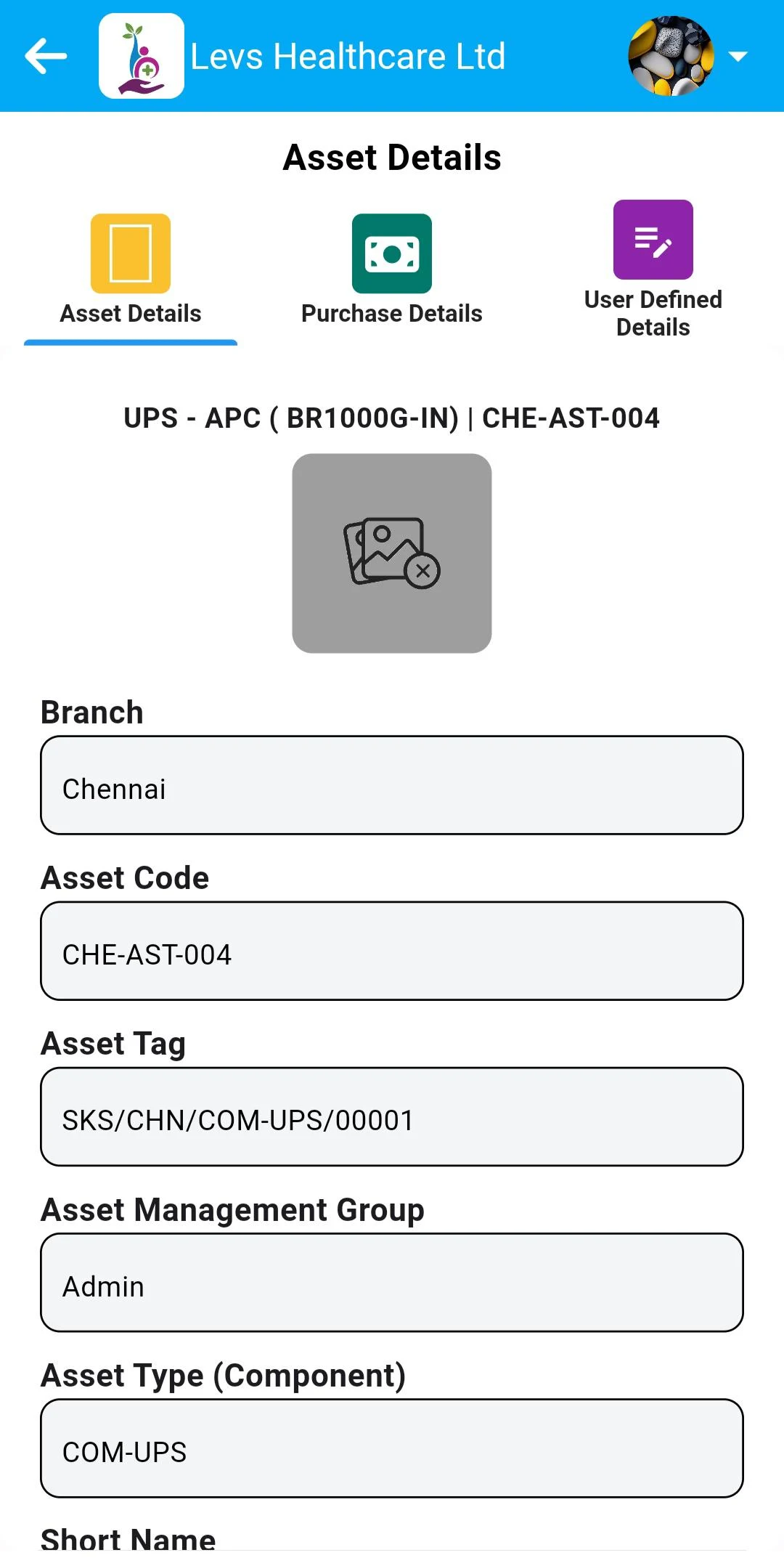 screenshot of SmartAssets