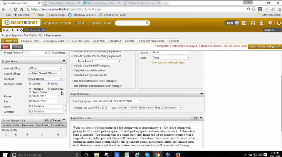 screenshot of SmartBid