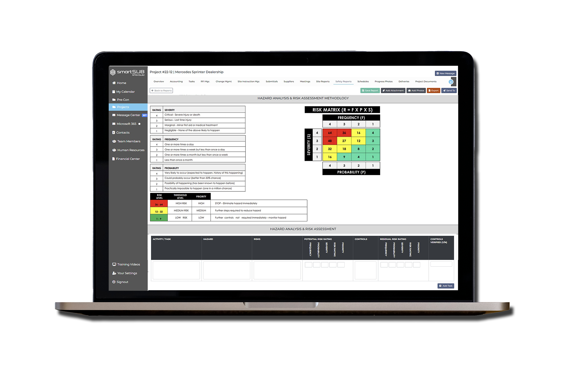screenshot of SmartBuild