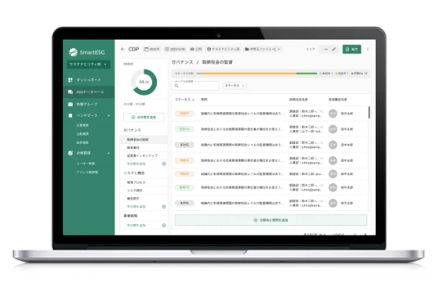 screenshot of SmartESG