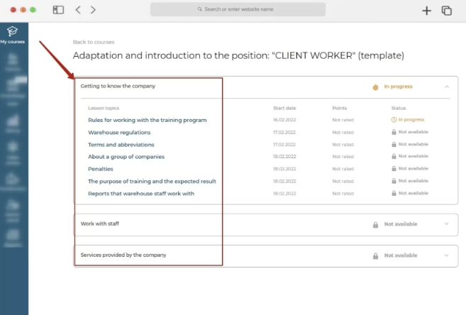 screenshot of SmartExpert
