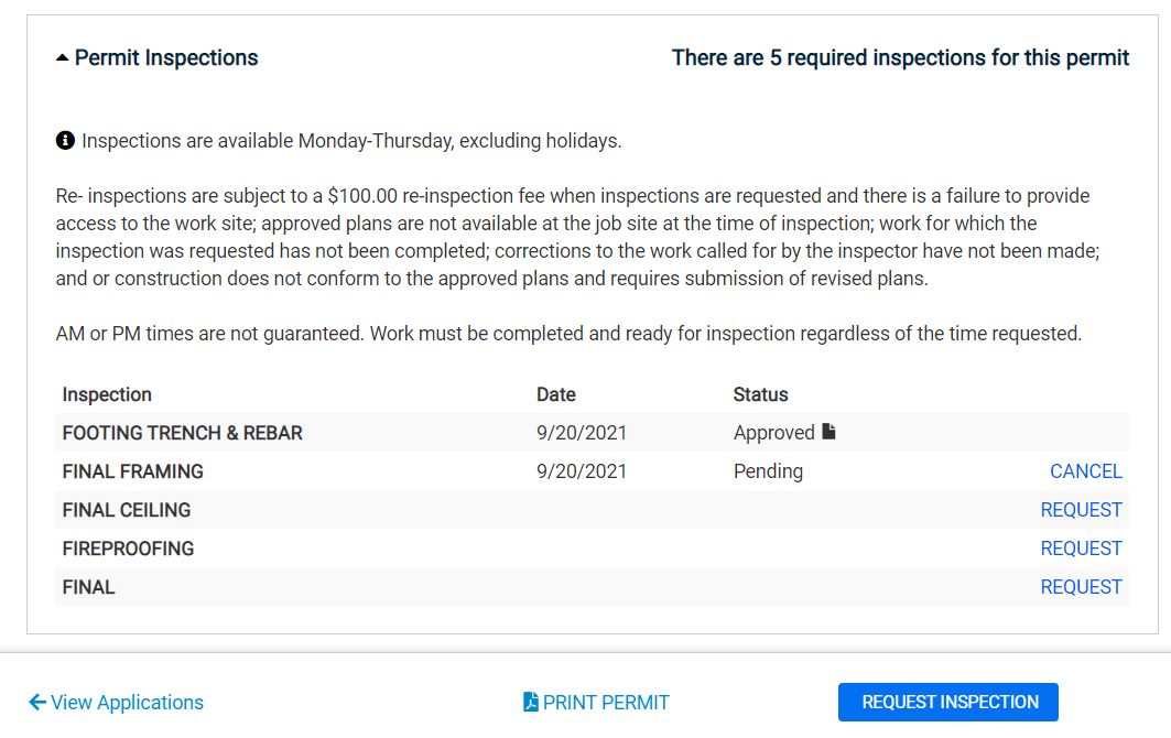 screenshot of SmartGov