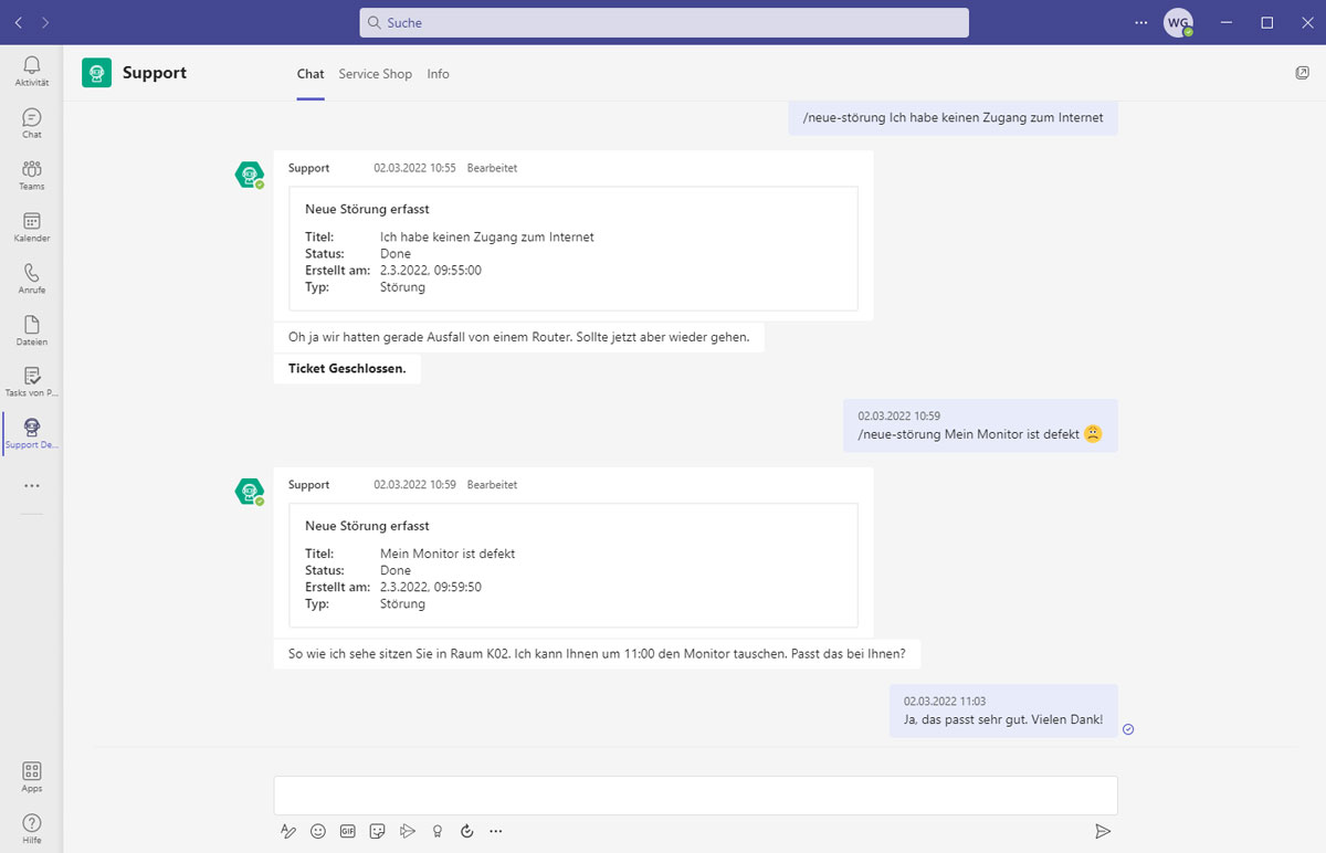 screenshot of SmartITSM