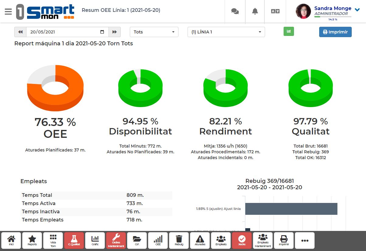 screenshot of SmartMon