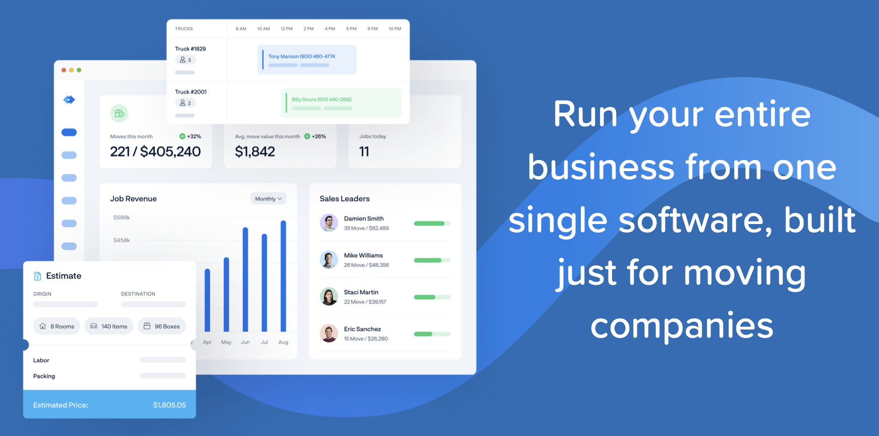 screenshot of SmartMoving