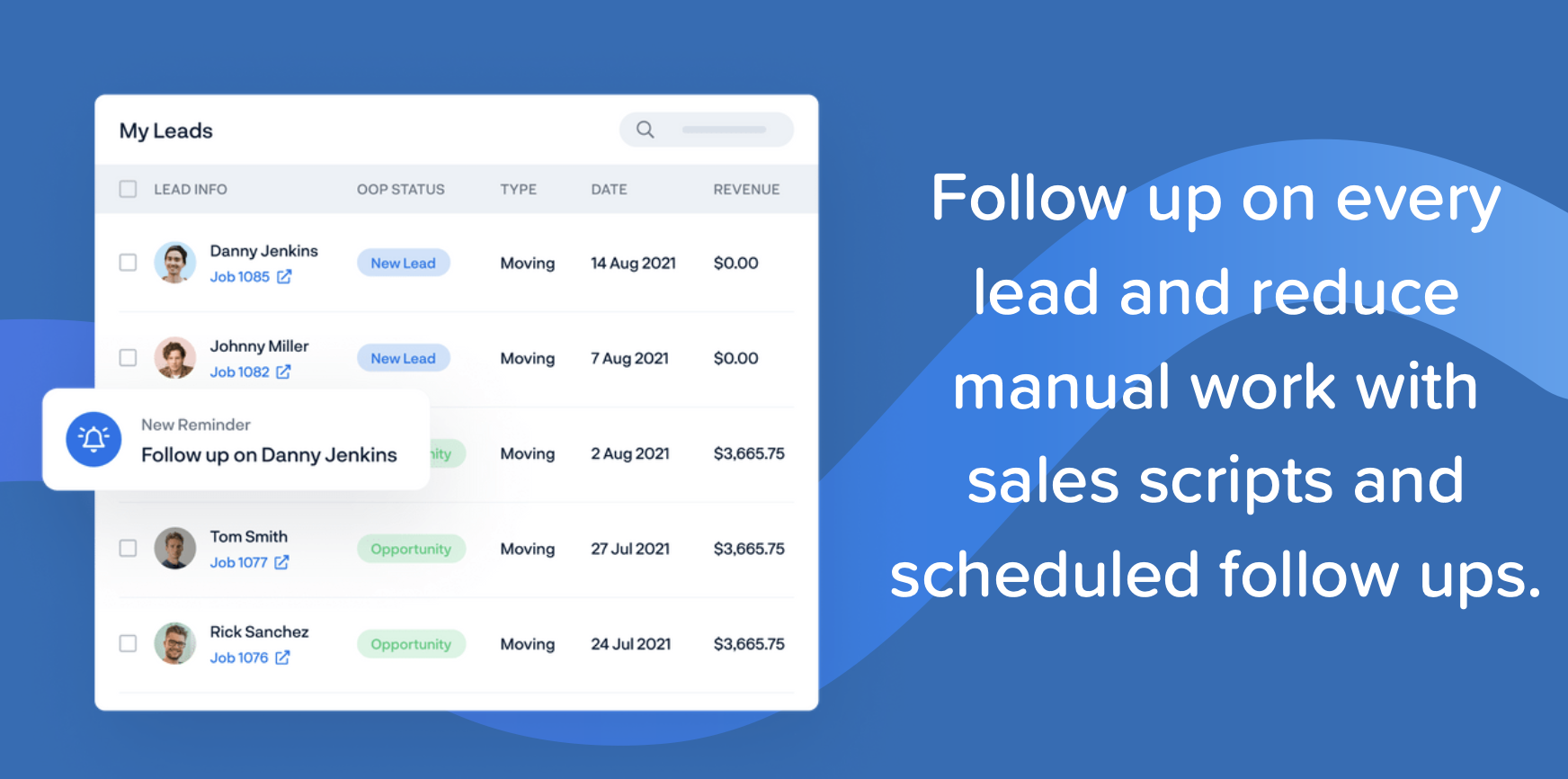 screenshot of SmartMoving