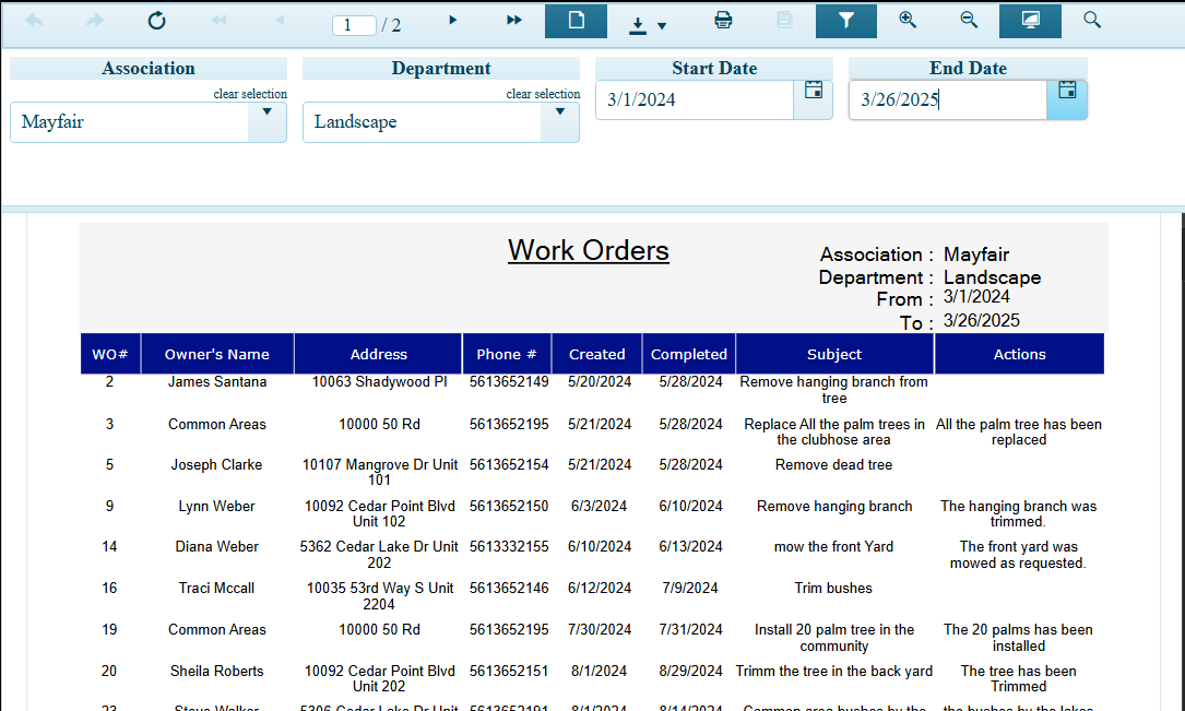 screenshot of SmartPMPro